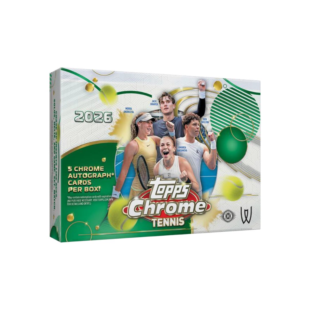 Topps Chrome Tennis Delight Box 2026 - Pre-Order
