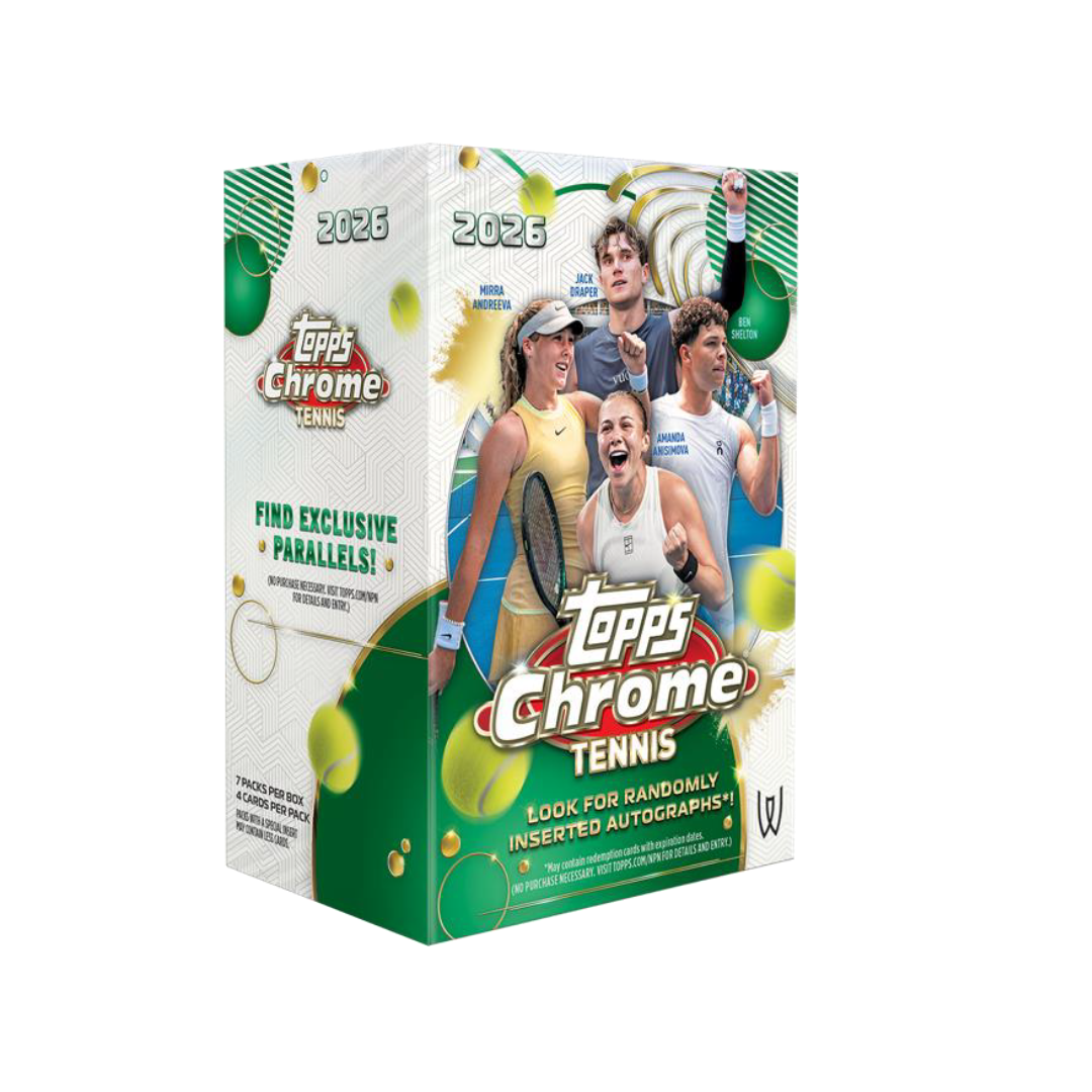 Topps Chrome Tennis Value Box 2026 - Pre-Order
