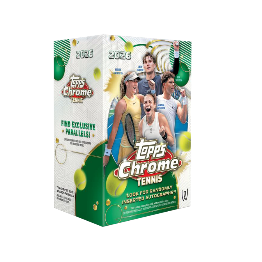Topps Chrome Tennis Value Box 2026
