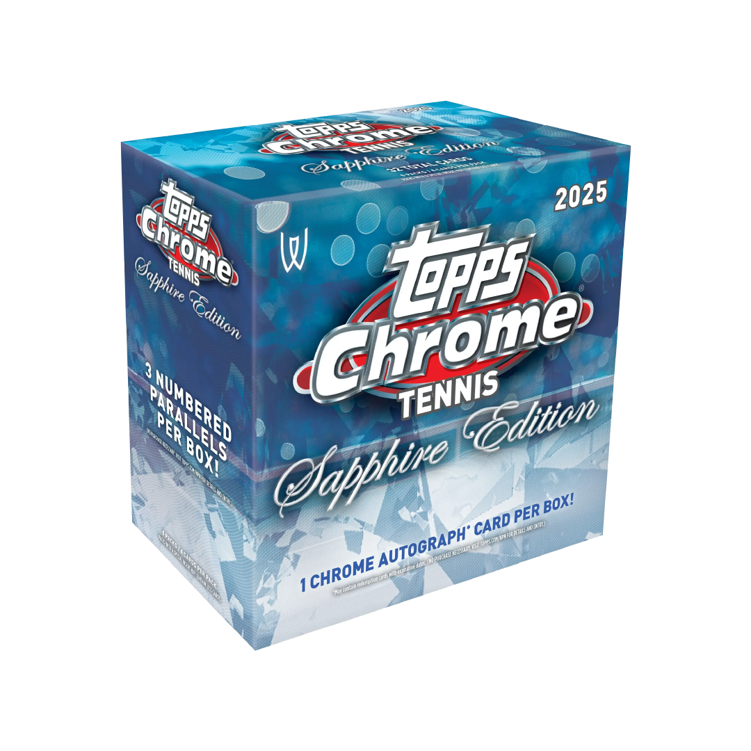 Topps Chrome Tennis Sapphire Edition 2025 Hobby Box