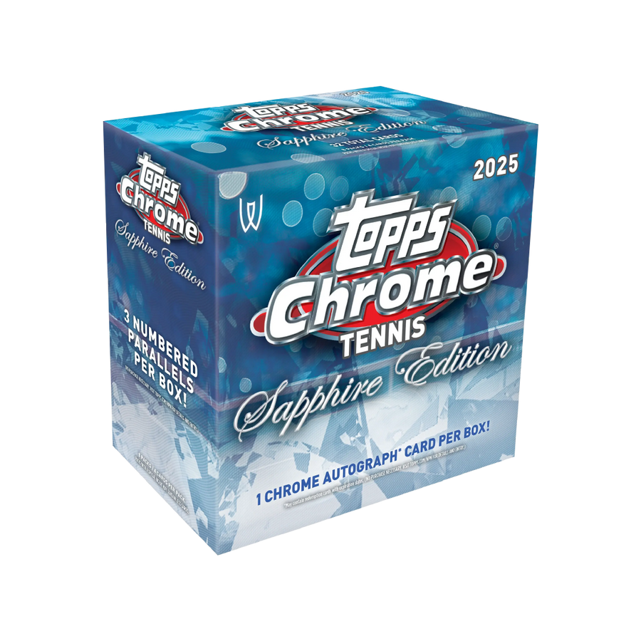 Topps Chrome Tennis Sapphire Edition 2025 Hobby Box