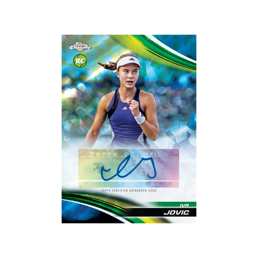Topps Chrome Tennis Sapphire Edition 2025 Hobby Box