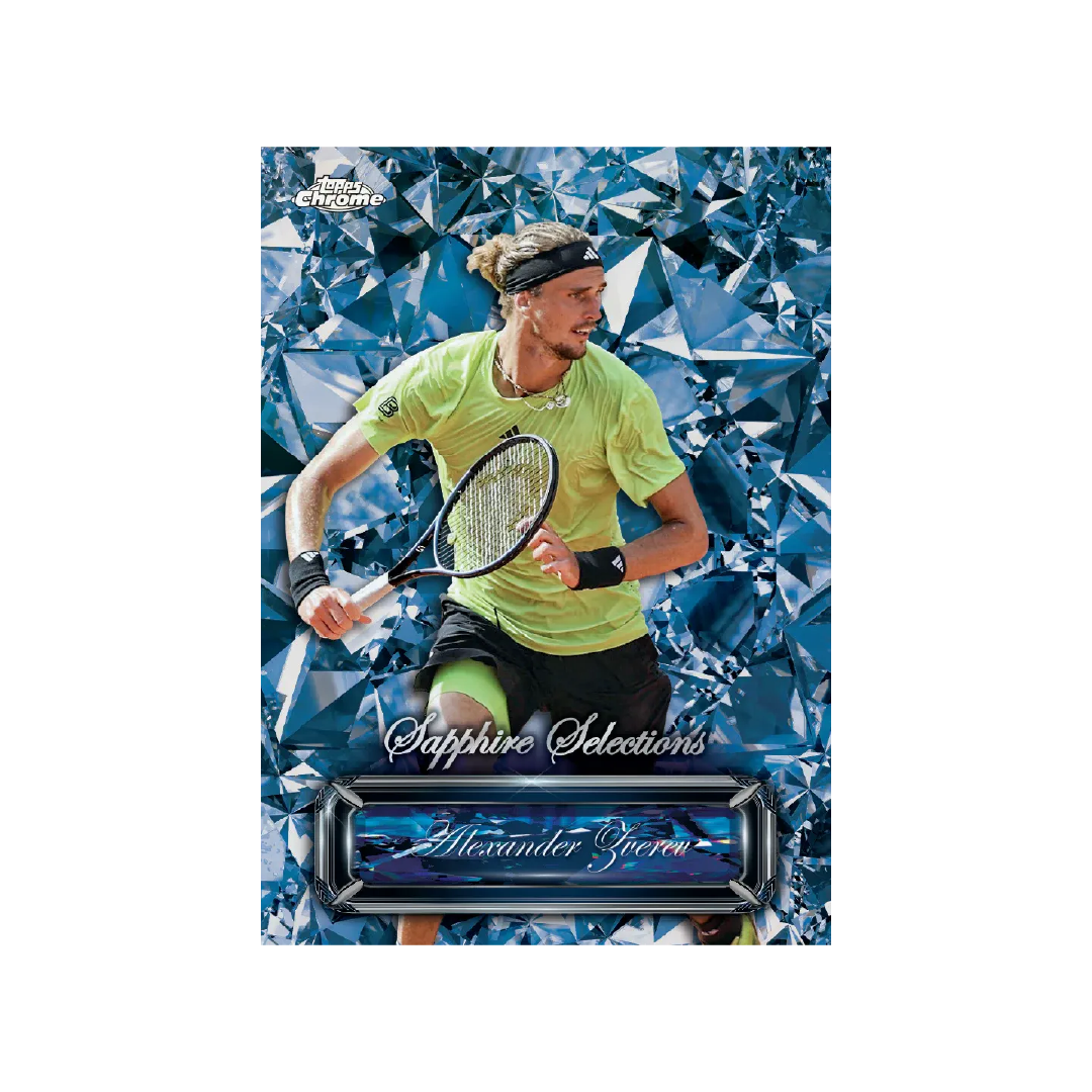 Topps Chrome Tennis Sapphire Edition 2025 Hobby Box