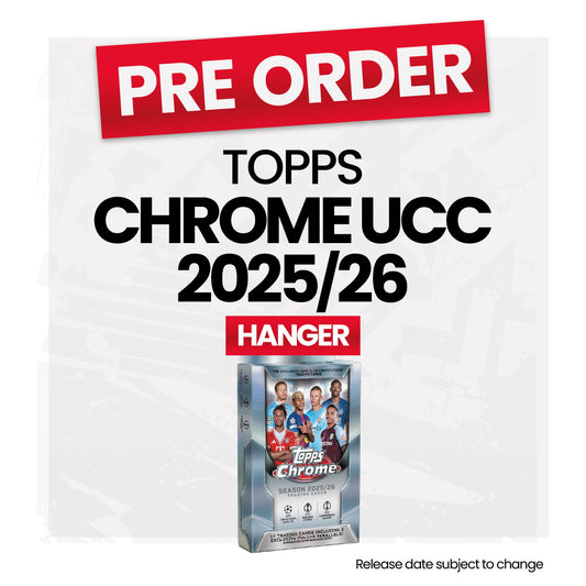 Topps Chrome UEFA Club Competitions 2025/26 Hanger Box - Pre-Order