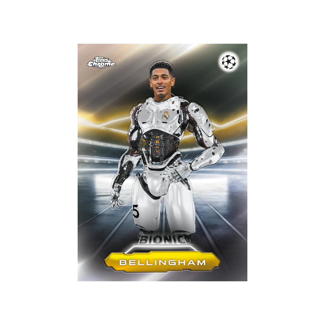 Topps Chrome UEFA Club Competitions 2025/26 Value Box