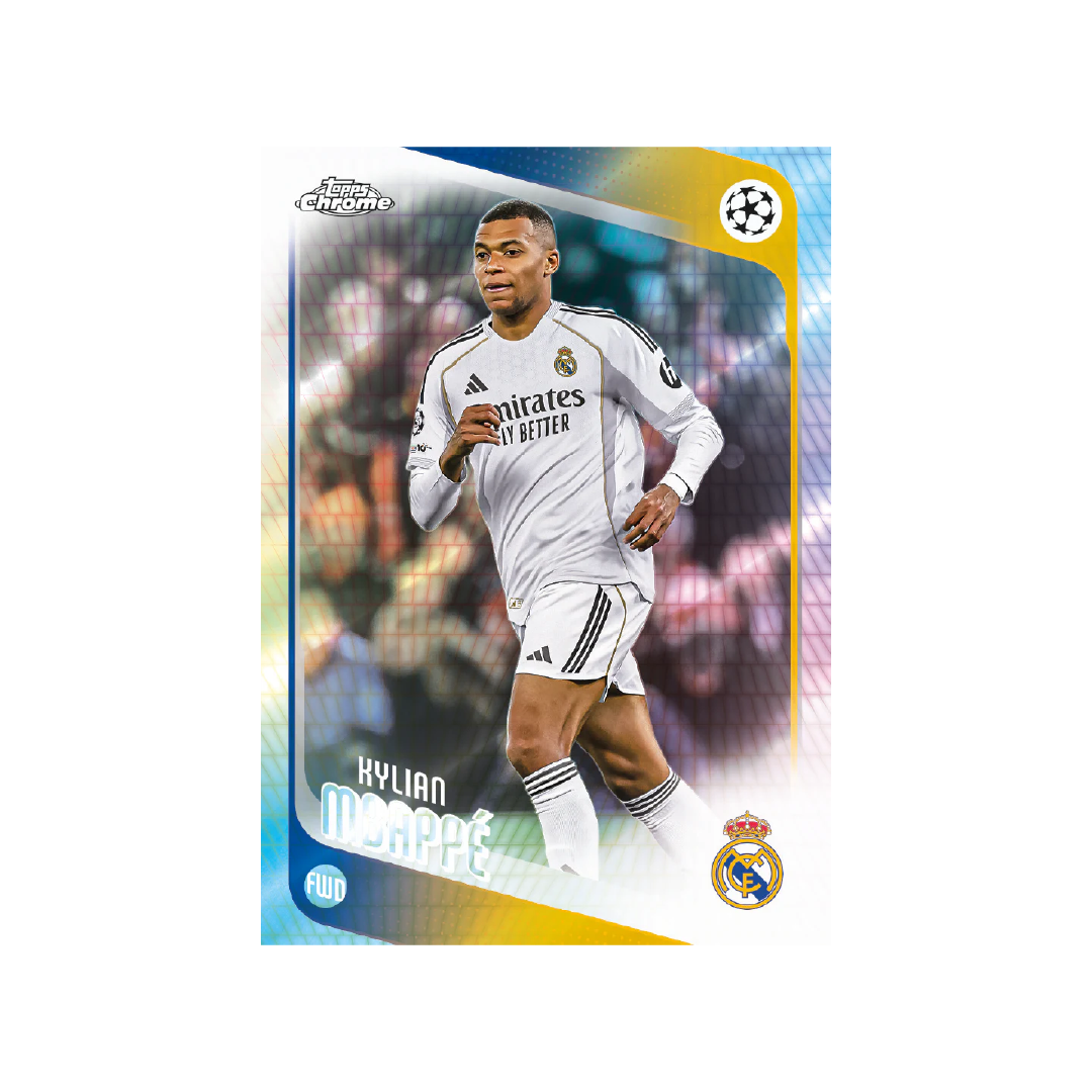 Topps Chrome UEFA Club Competitions 2025/26 Hobby Box