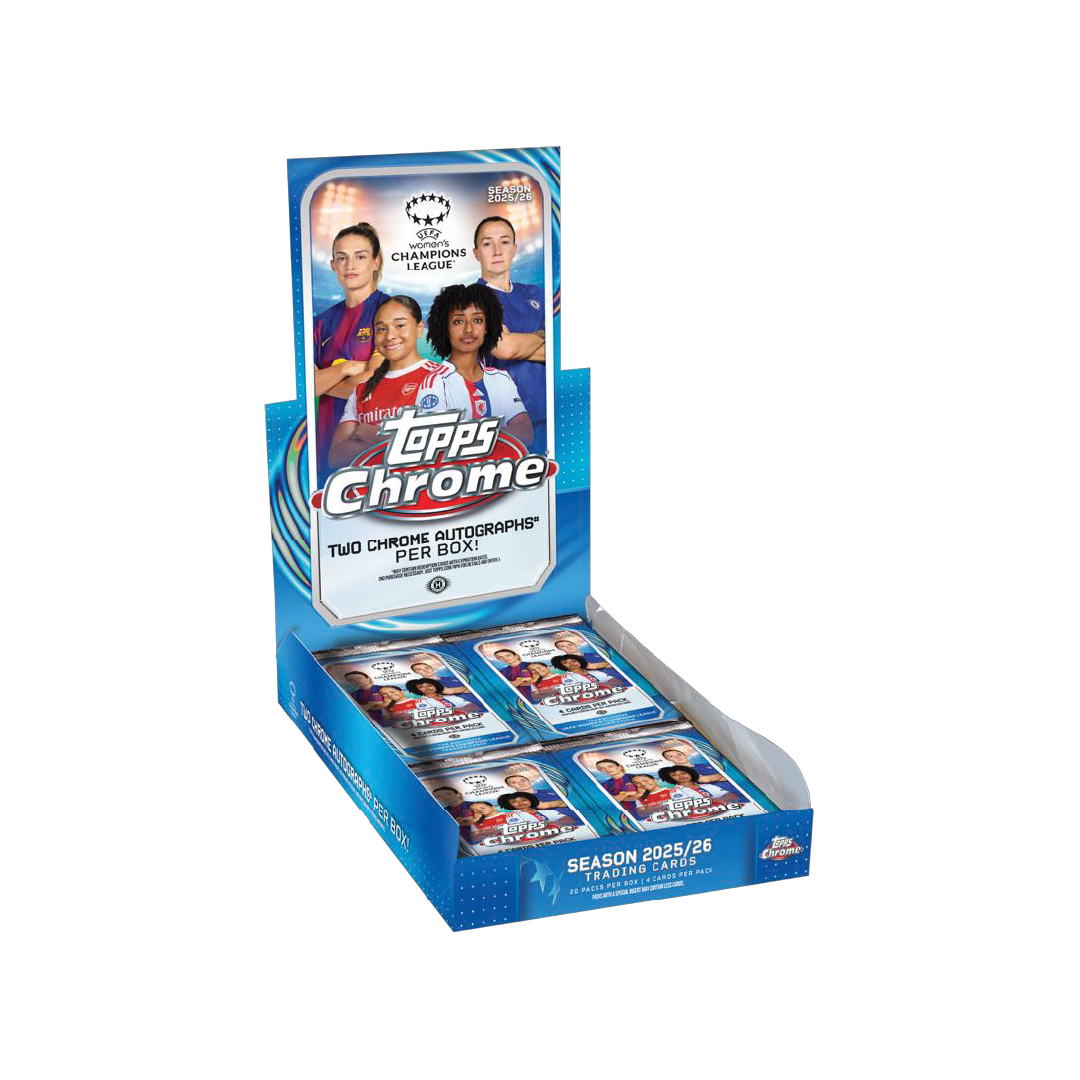 Topps Chrome UEFA Women's Champions League 2025/26 Hobby Box - Pre-Order