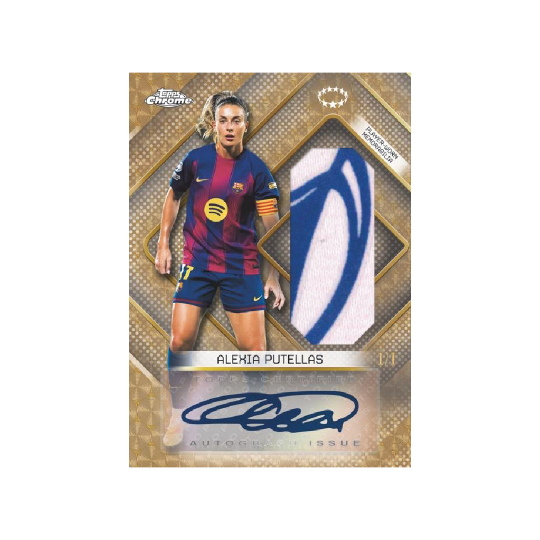 Topps Chrome UEFA Women's Champions League 2025/26 Hobby Box - Pre-Order