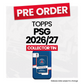 Topps PSG 2026/27 Collector Tin - Pre-Order