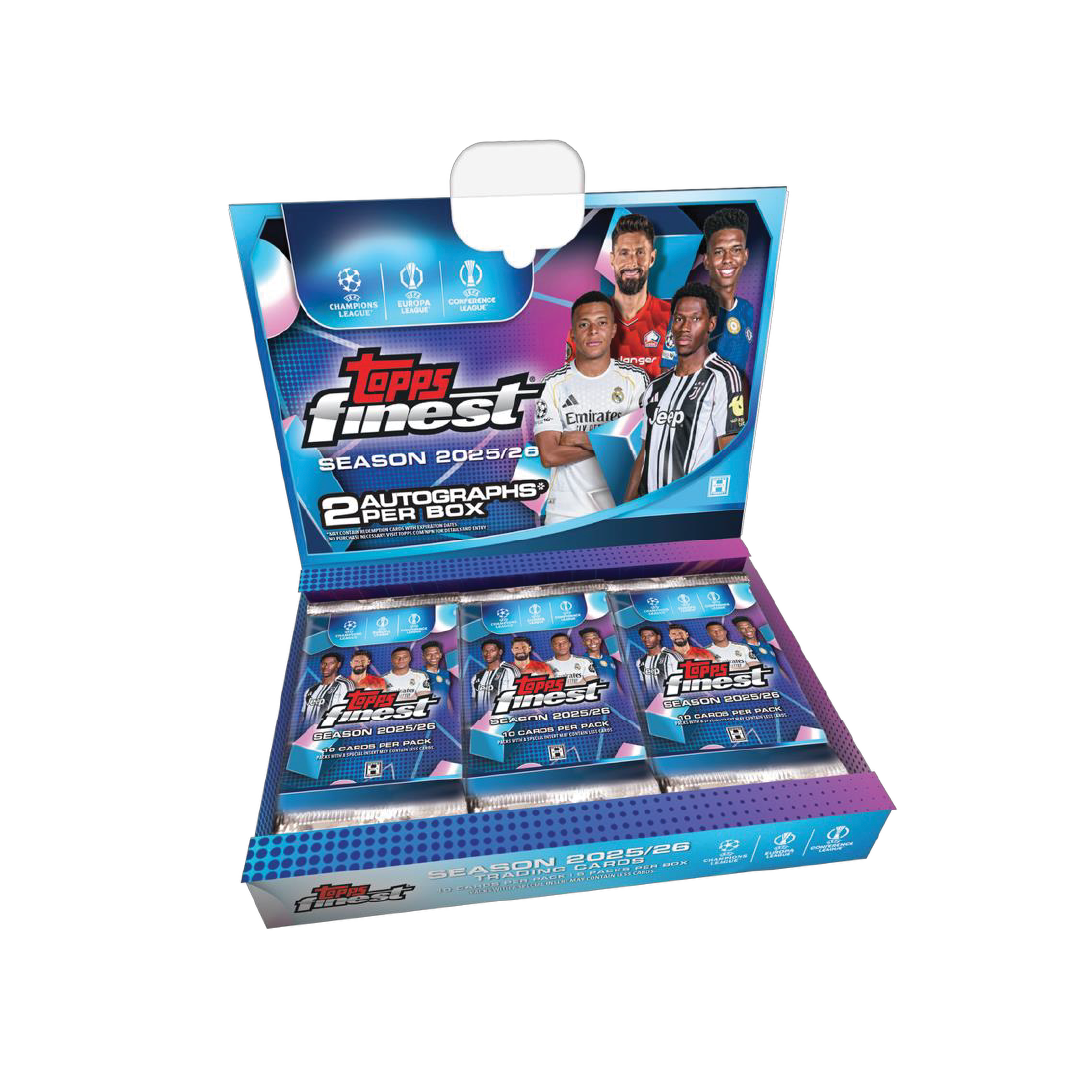 Topps Finest UEFA Club Competitions 2025/26 Hobby Box - Pre-Order