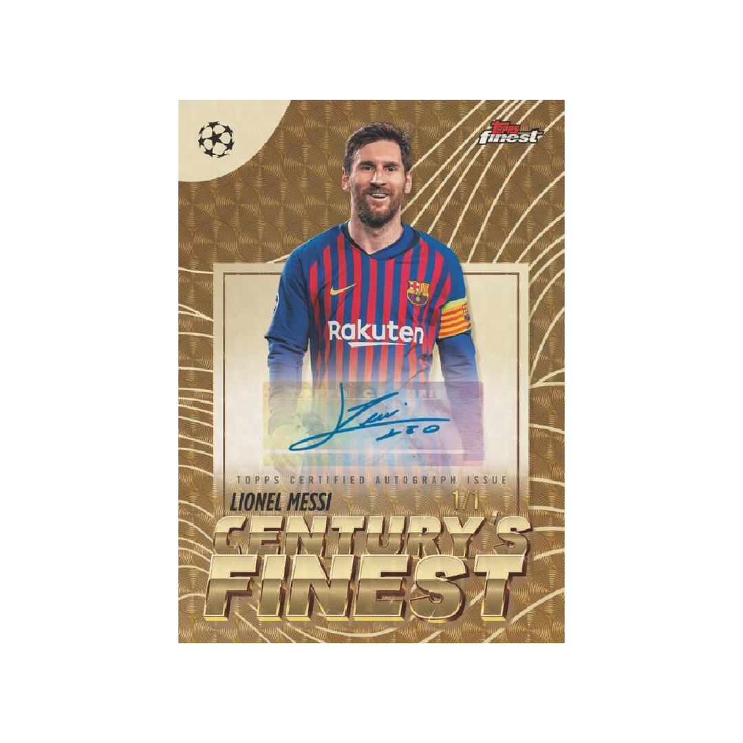 Topps Finest UEFA Club Competitions 2025/26 Hobby Box - Pre-Order