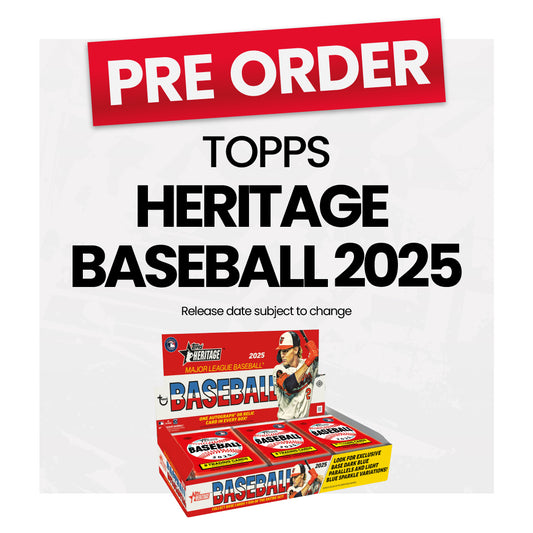 Topps Heritage Baseball 2025 Hobby Box - Pre-Order