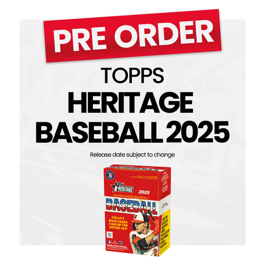 Topps Heritage Baseball 2025 Value Box - Pre-Order