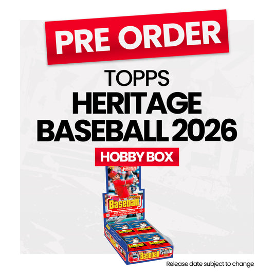 Topps Heritage Baseball 2026 Hobby Box - Pre-Order