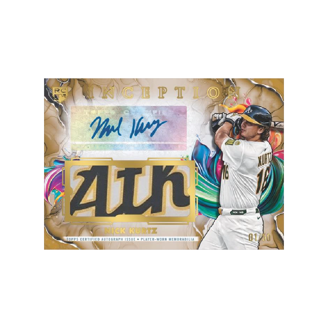 Topps Inception Baseball 2025 Hobby Box - Pre-Order