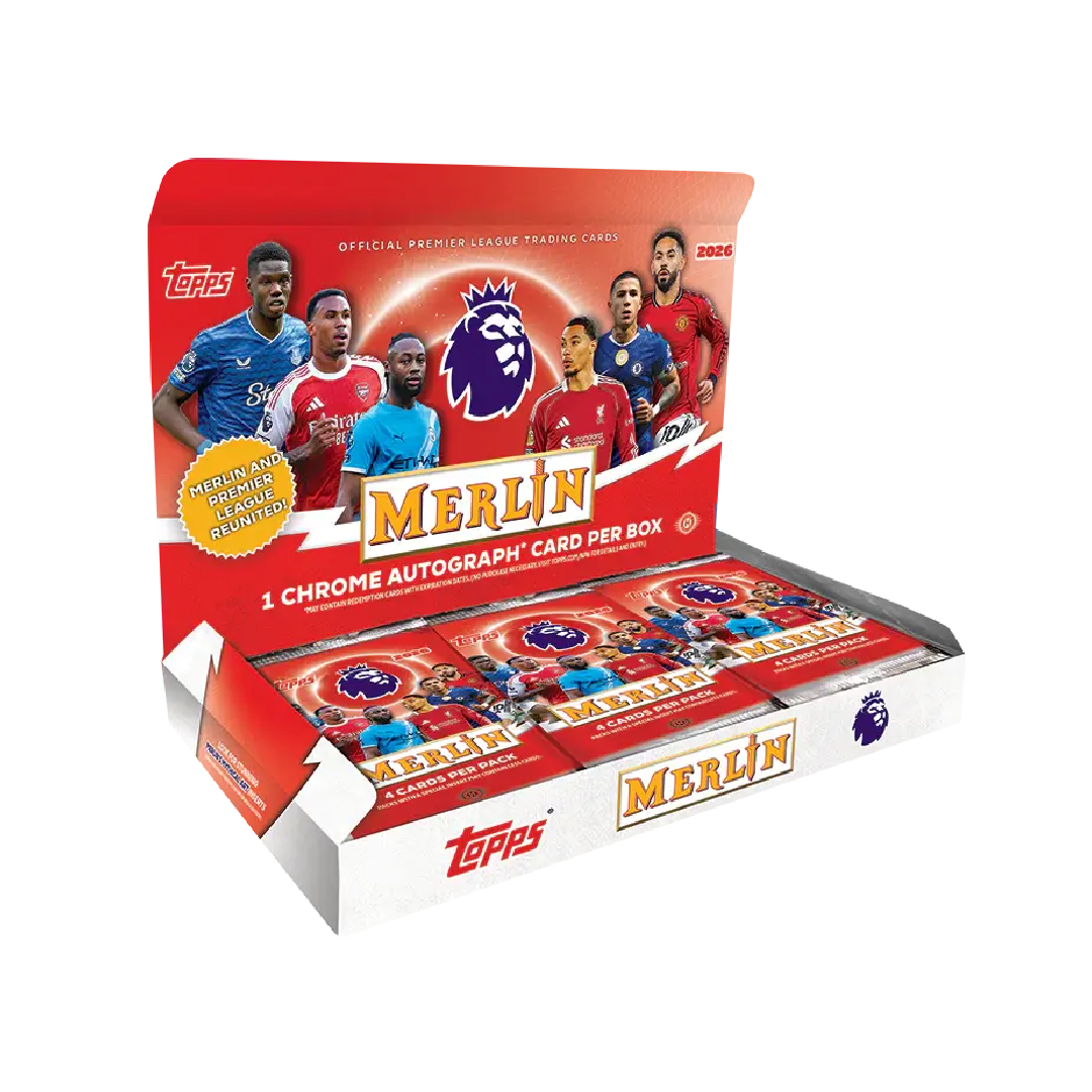 Topps Merlin Premier League 2026 Hobby Box - Pre-Order