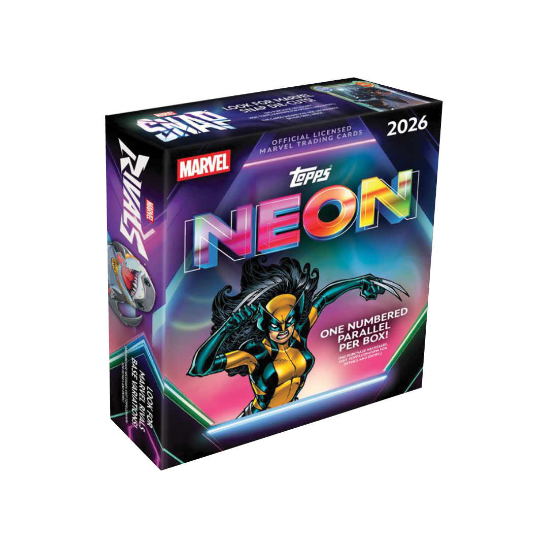 Topps Neon Marvel 2026 Mega Box - Pre-Order