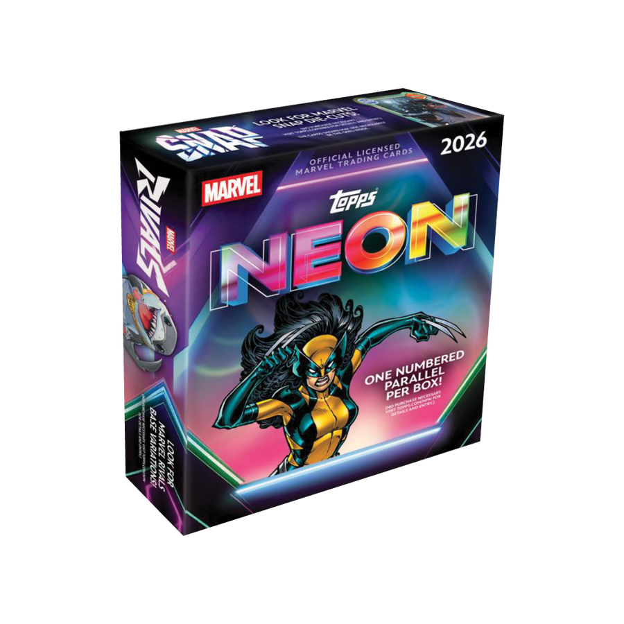 Topps Neon Marvel 2026 Mega Box