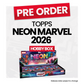 Topps Neon Marvel 2026 Hobby Box - Pre-Order