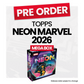 Topps Neon Marvel 2026 Mega Box - Pre-Order