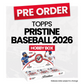Topps Pristine Baseball 2026 Hobby Box - Pre-Order