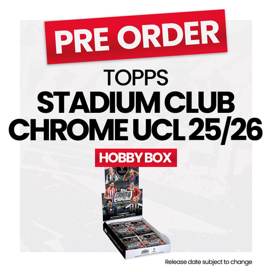 Topps Stadium Club Chrome UEFA Champions League 2025/26 Hobby Box - Pre-Order