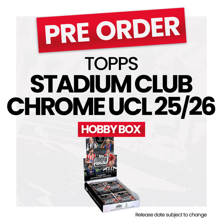 Topps Stadium Club Chrome UEFA Champions League 2025/26 Hobby Box - Pre-Order