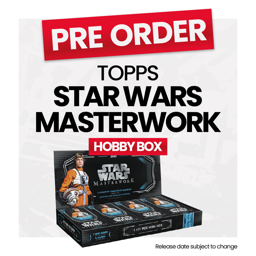 2025 Star Wars Masterwork Hobby Box - Pre-Order