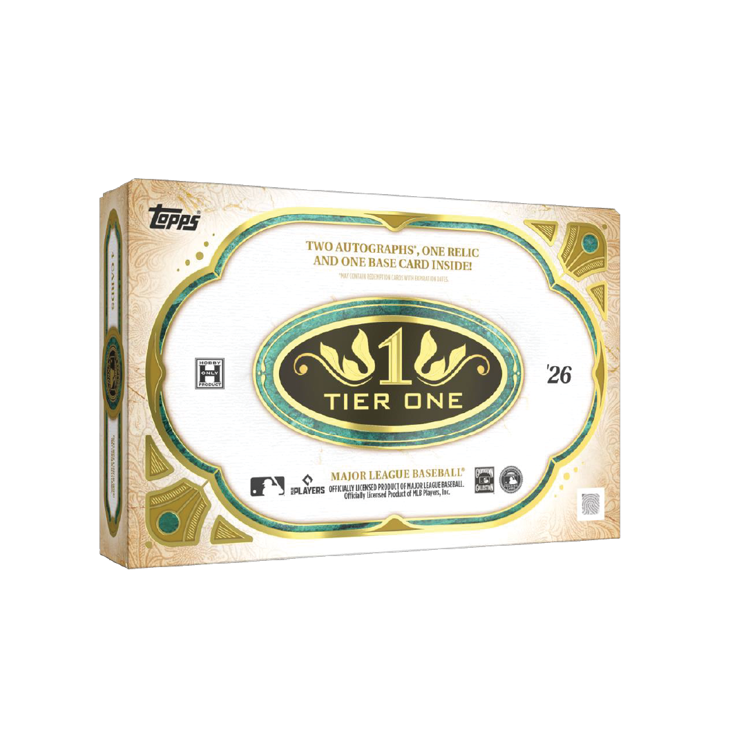 Topps Tier One Baseball 2026 Hobby Box- Pre-Order