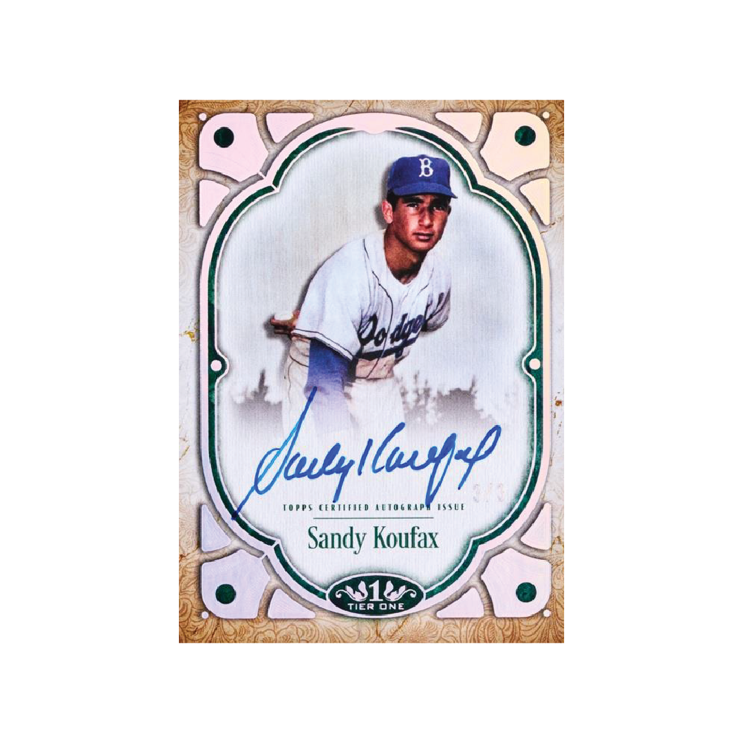 Topps Tier One Baseball 2026 Hobby Box- Pre-Order