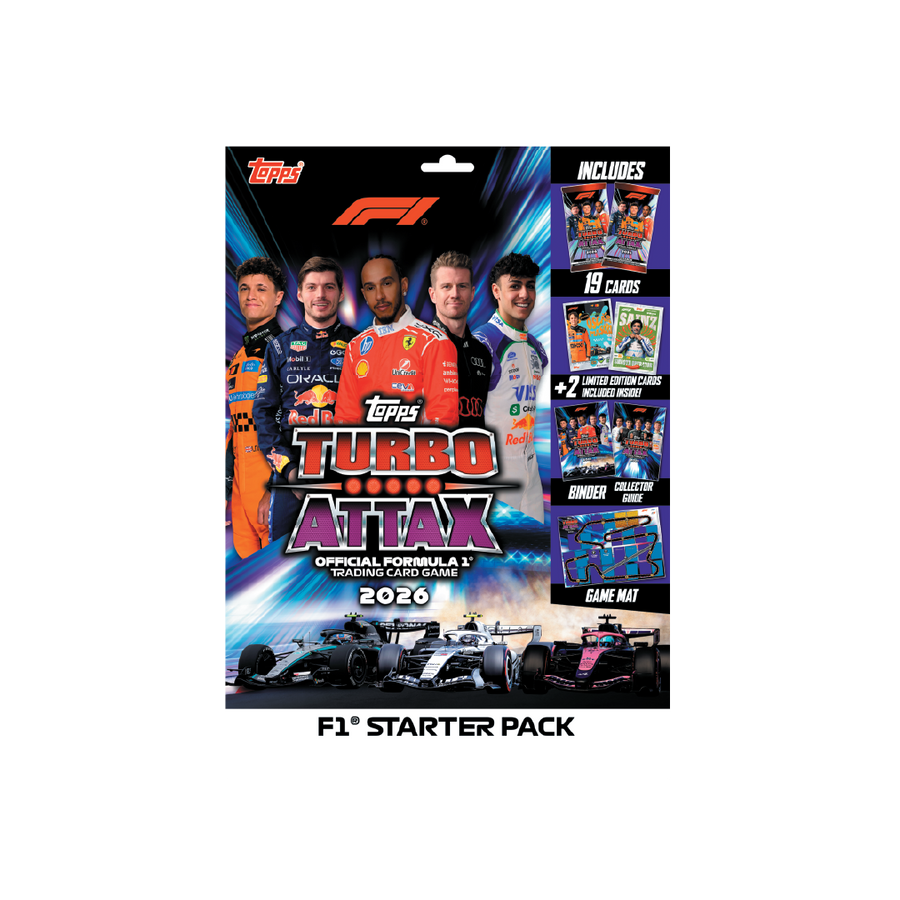 Formula 1 2026 Turbo Attax Trading Card Game Starter Pack