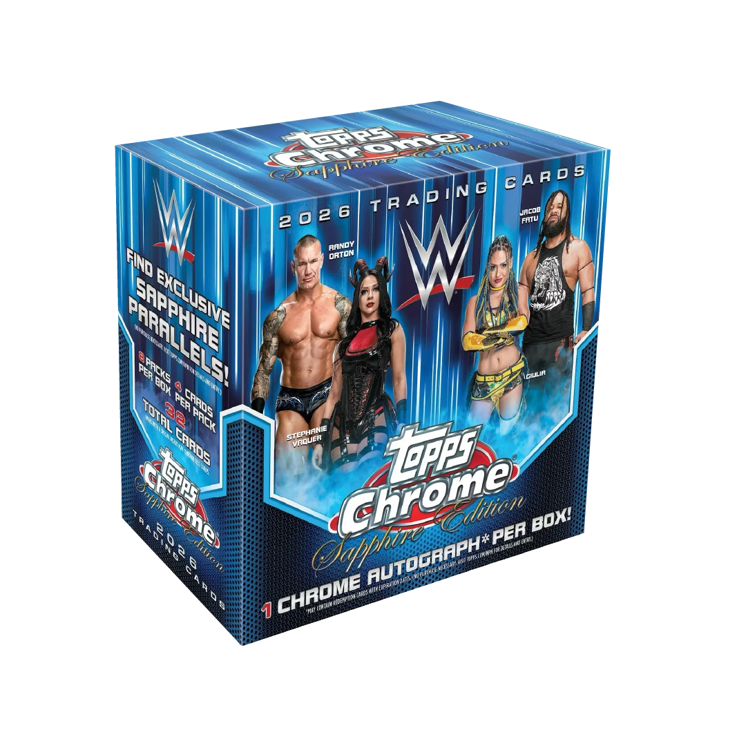 Topps Chrome WWE Sapphire Edition 2026 Hobby Box