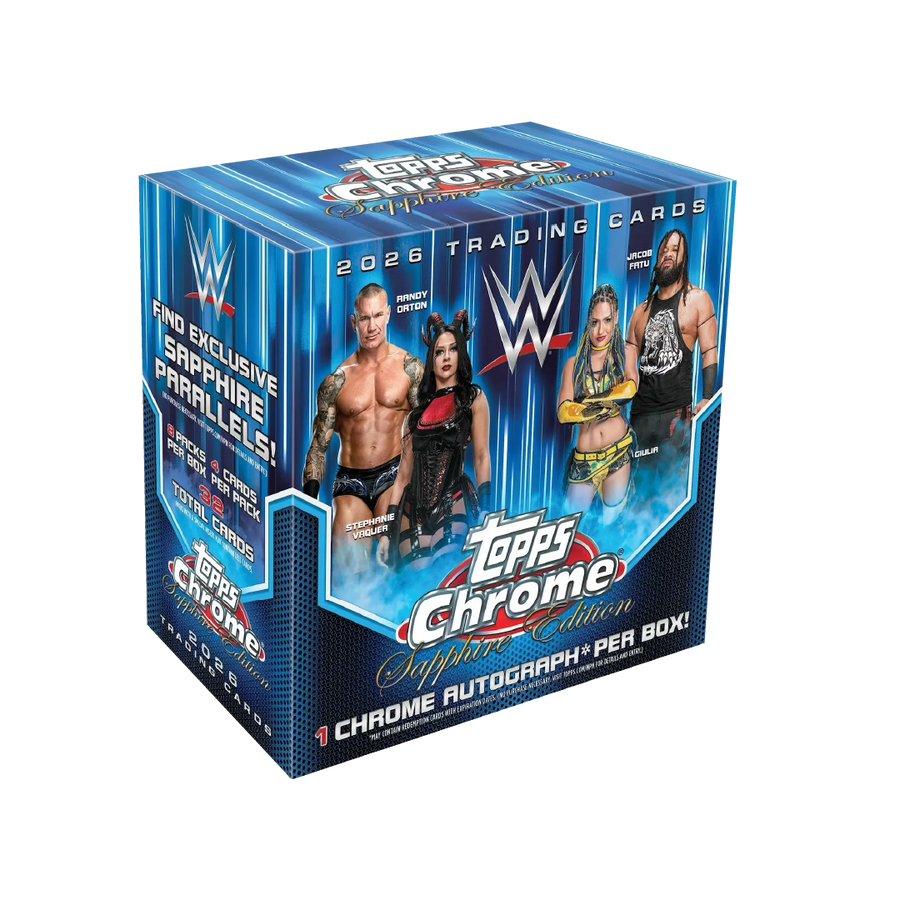 Topps Chrome WWE Sapphire Edition 2026 Hobby Box