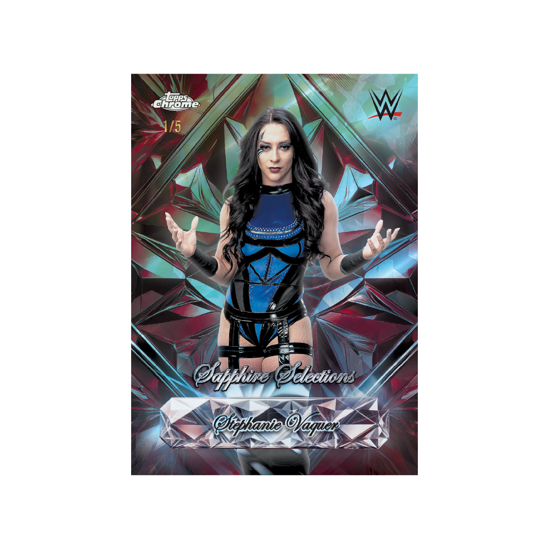 Topps Chrome WWE Sapphire Edition 2026 Hobby Box