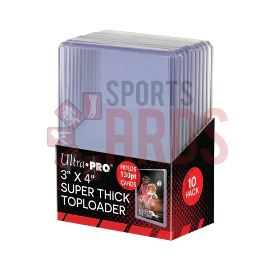 Ultra Pro 3 X 4 Super Thick 130Pt Toploaders Top Loaders