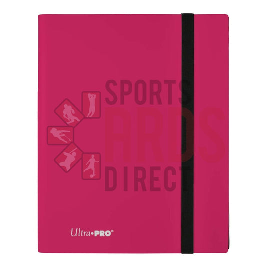 Ultra Pro Eclipse 4 Pocket Binder Holds 160 Pink Folders