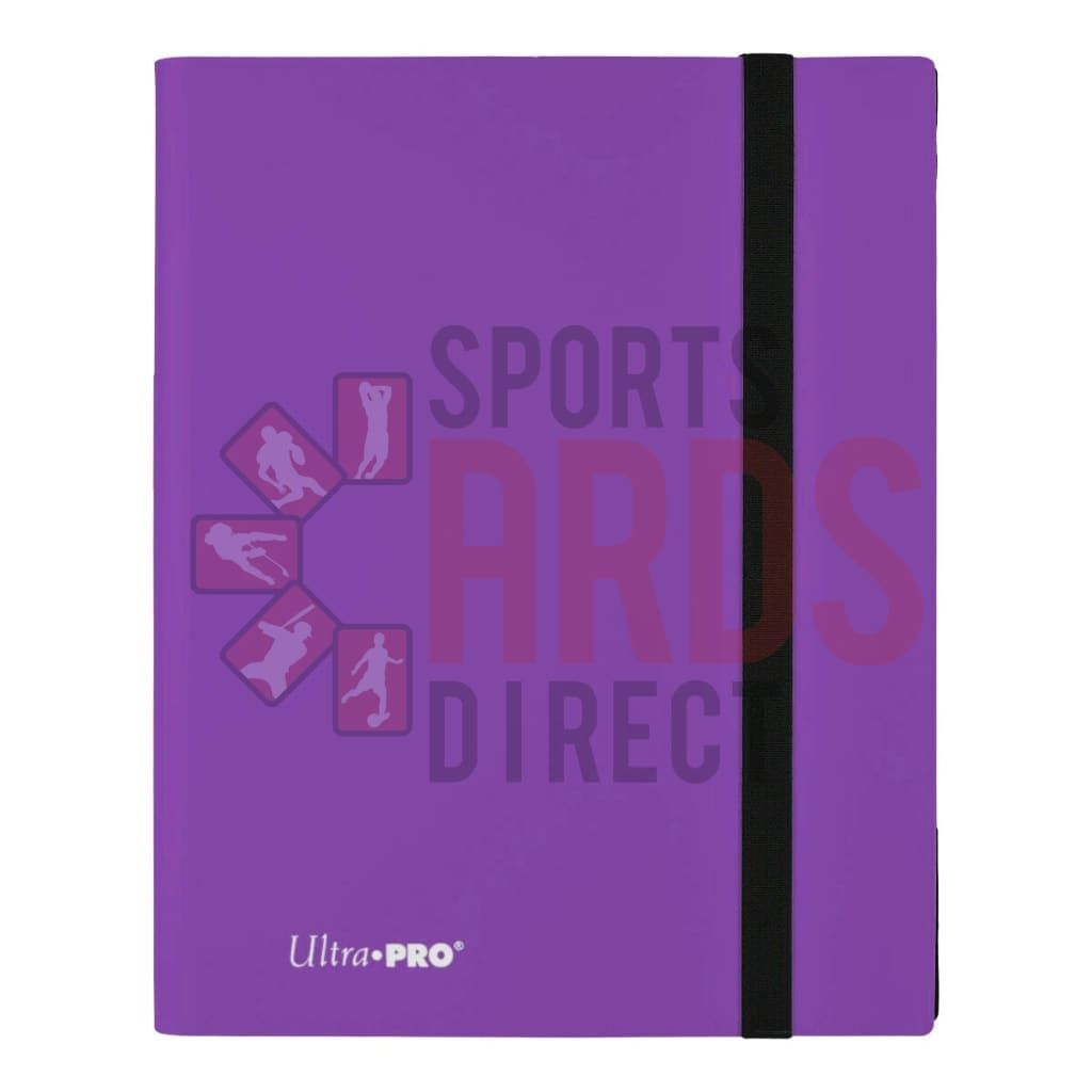 Ultra Pro Eclipse 4 Pocket Binder Holds 160 Purple Folders