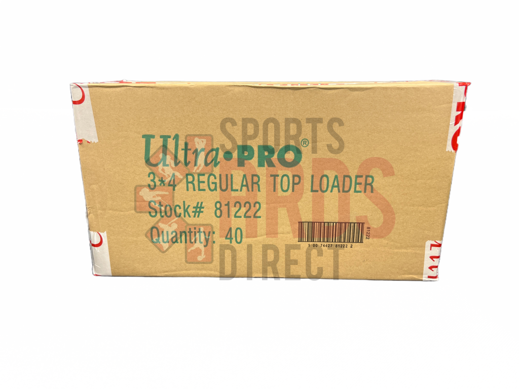 Ultra Pro Regular Top Loaders 35Pt Case 40 Packs Loaders