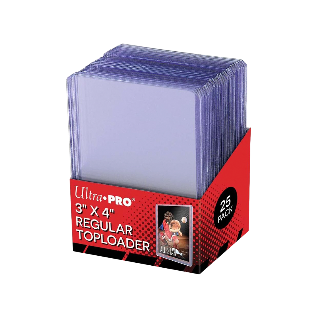 Ultra Pro 3"x"4 Regular Toploaders 35pt - 25 Pack