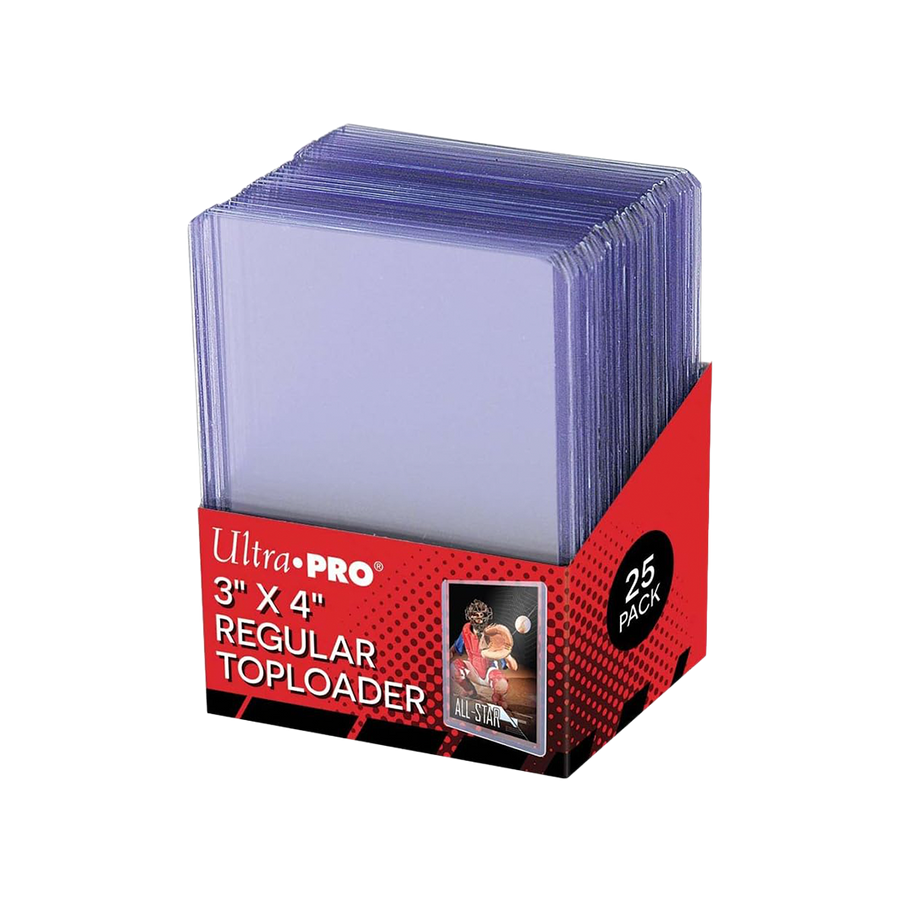 Ultra Pro 3"x"4 Regular Toploaders 35pt - 25 Pack