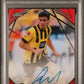 Topps Giovanni Reyna Red On Card Autograph /5 Chrome BVB 2022-23 PSA10