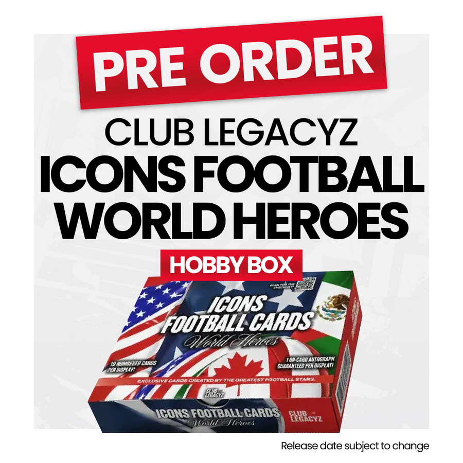 Club Legacyz Soccer Icons 4th Edition 2026 - Pre-Order