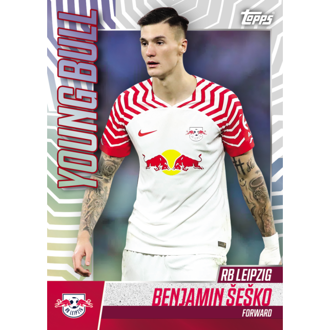 Topps 100% Rb Leipzig 23/24 Team Set