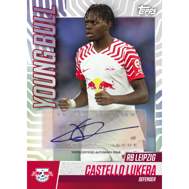 Topps 100% Rb Leipzig 23/24 Team Set