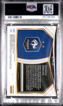 Panini Zinedine Zidane 47/49 Pitchside Signatures Purple #PS-ZZ 2023-24 Select Fifa PSA 9